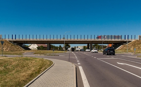 Most ev.č. 38I-100b přes ulici Hlavní ve Znojmě
