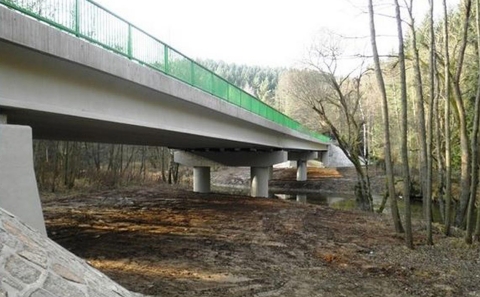 Most ev.č.130-011 nad Želivkou po dokončení v roce 2012