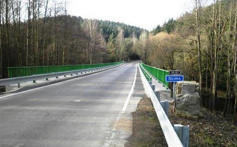 Most ev.č.130-011 nad Želivkou po dokončení v roce 2012