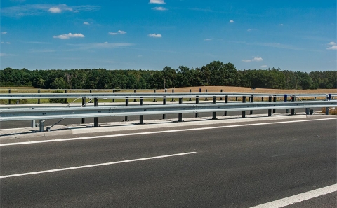 Svodidla ZMS4-1/H2 ve SDP mostu ev.č. D35-075A