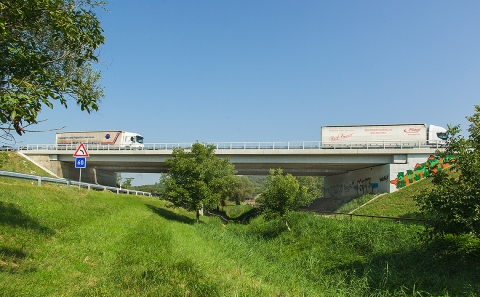 Most D2 ev.č. 28 ve směru na Břeclav